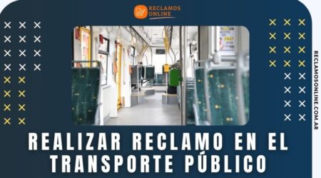 Realizar Reclamo en el Transporte Público