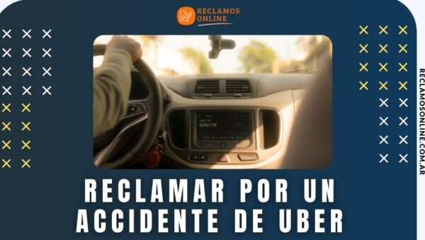 Reclamar por un Accidente de Uber