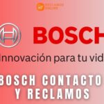 bosch contacto y reclamos